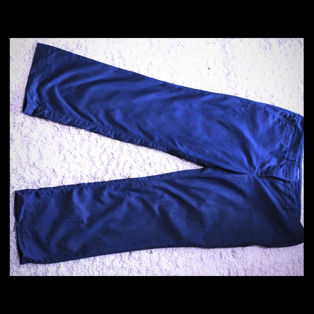 Jones New York Size 16 Dress Pants Navy Blue